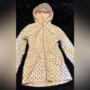 Polka Dot Kids Fleece Windproof Waterproof Jacket